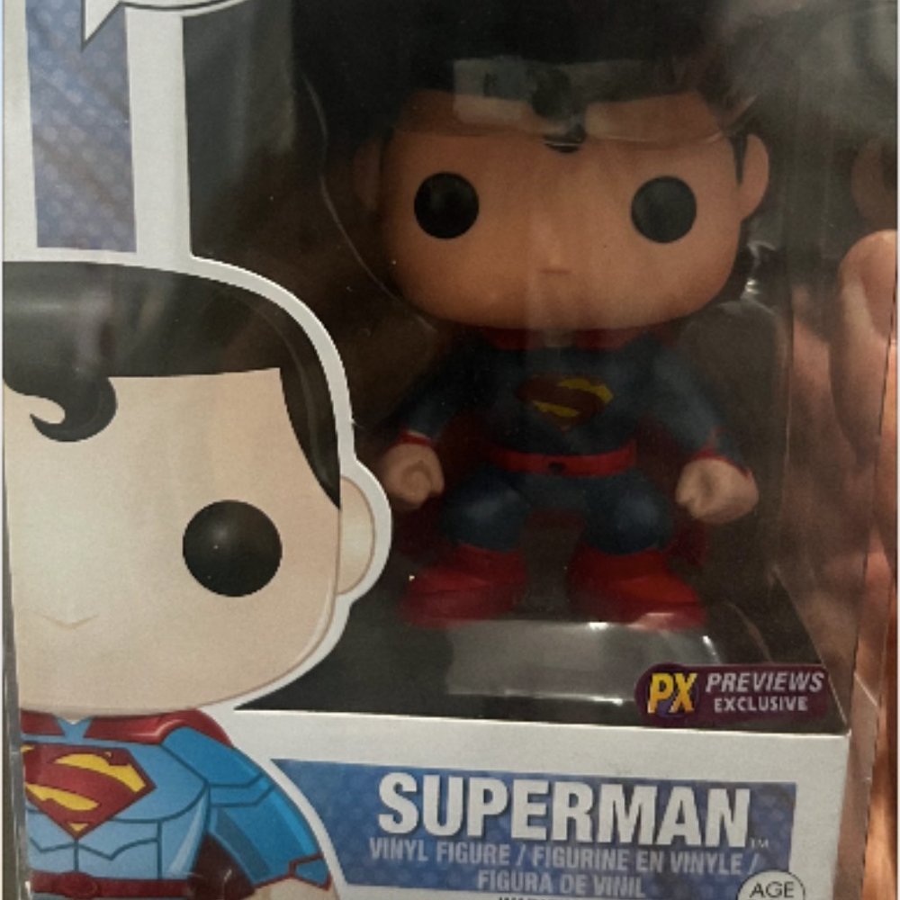 New in box Superman Pop #07